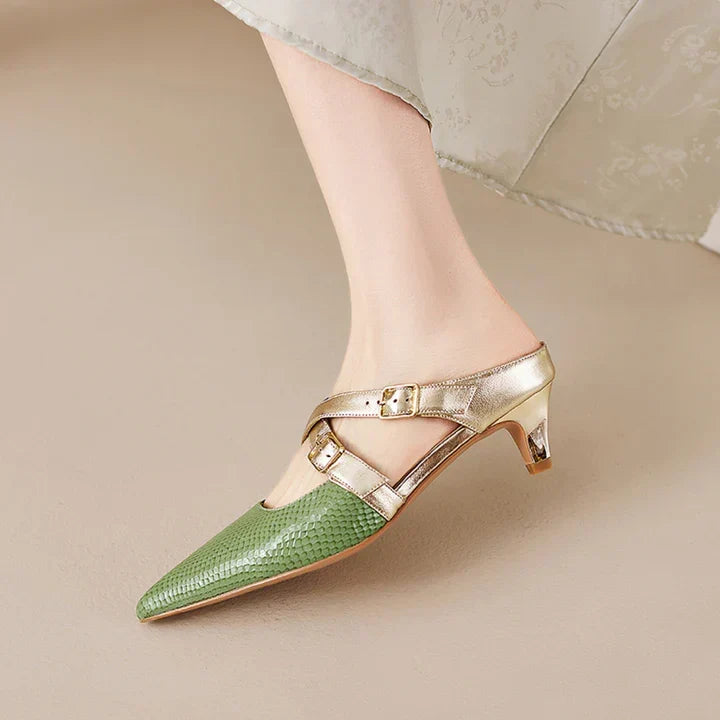 Zelle | Mules in Pelle Vera