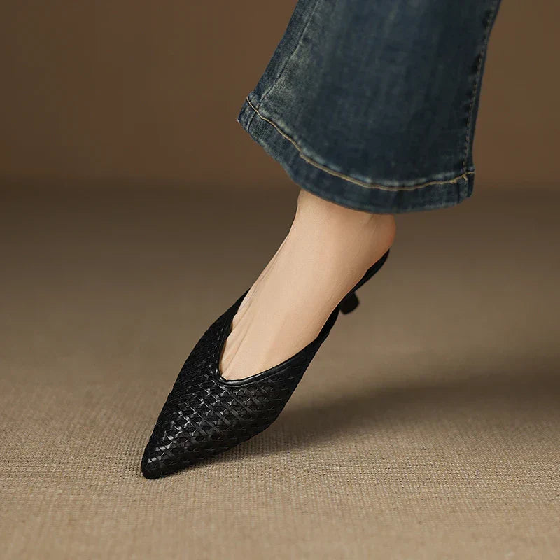 Olivia | Mules in Pelle Vera