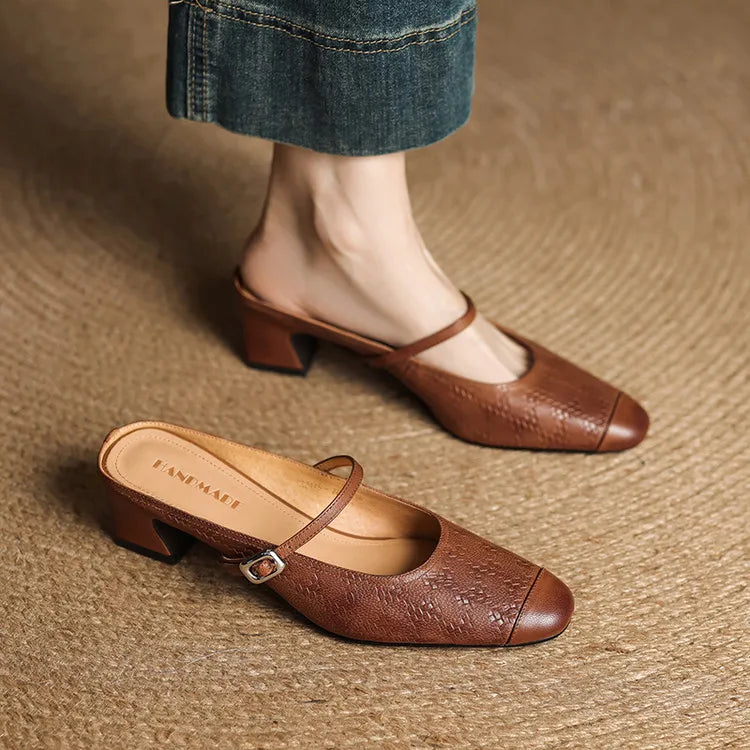 Berla | Mule in Pelle Vera