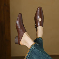 Agnit | Mule in Pelle Vera