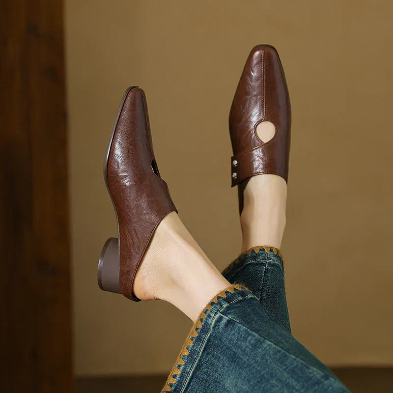 Agnit | Mule in Pelle Vera