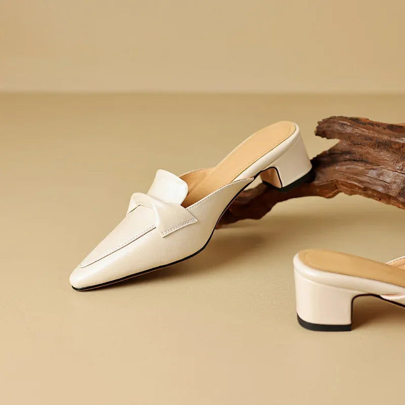 Alaya | Mule in Pelle Vera