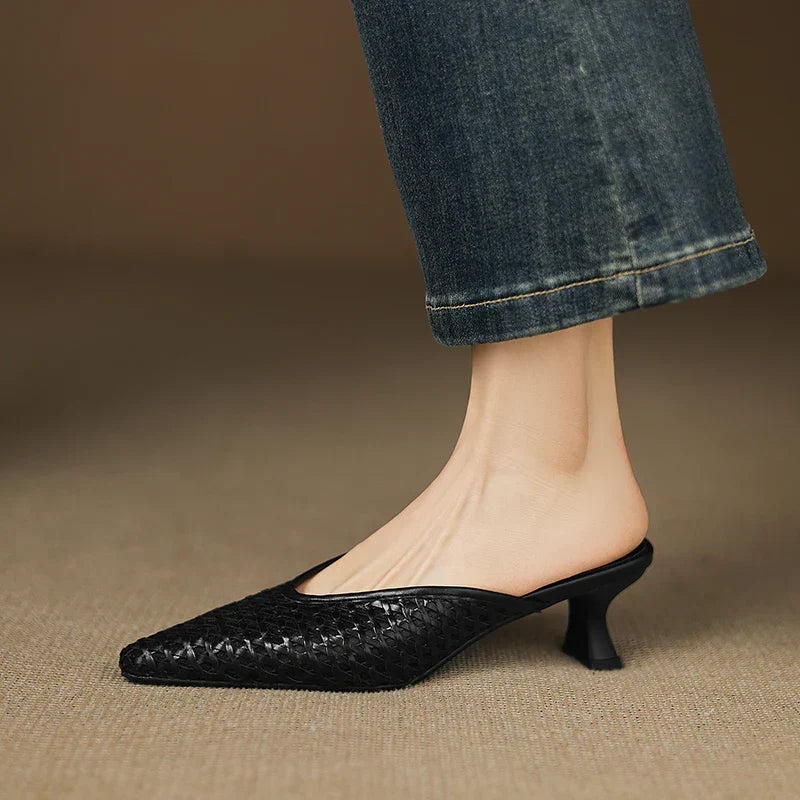 Olivia | Mules in Pelle Vera