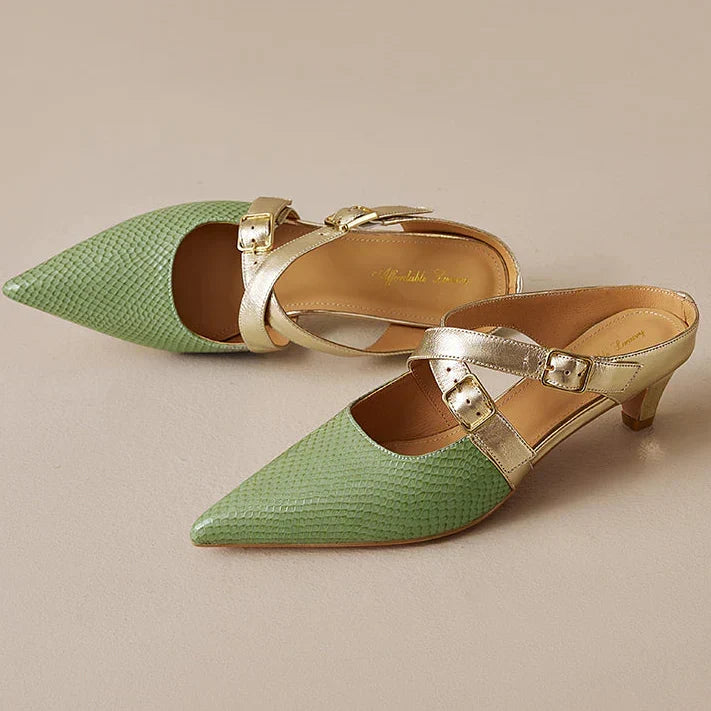 Zelle | Mules in Pelle Vera