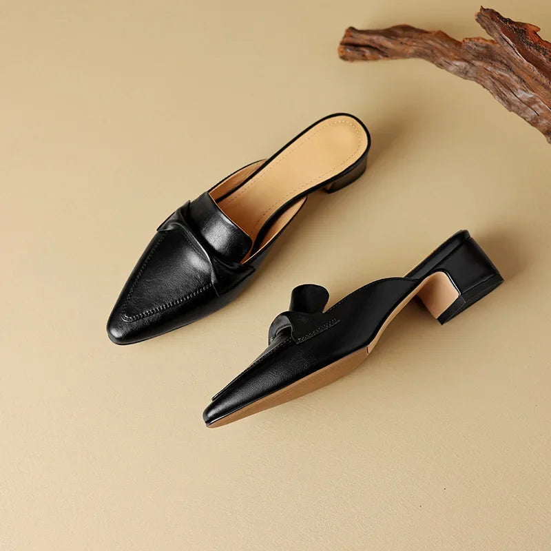 Alaya | Mule in Pelle Vera