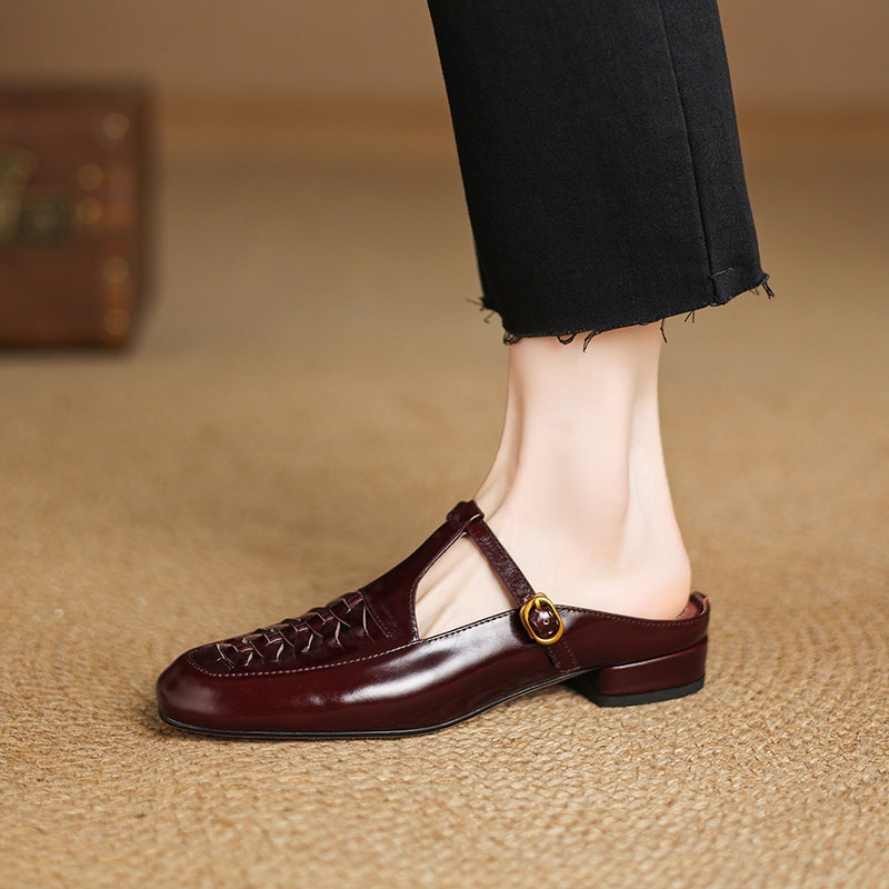 Elya | Mule in Pelle Vera