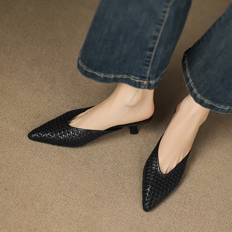 Olivia | Mules in Pelle Vera