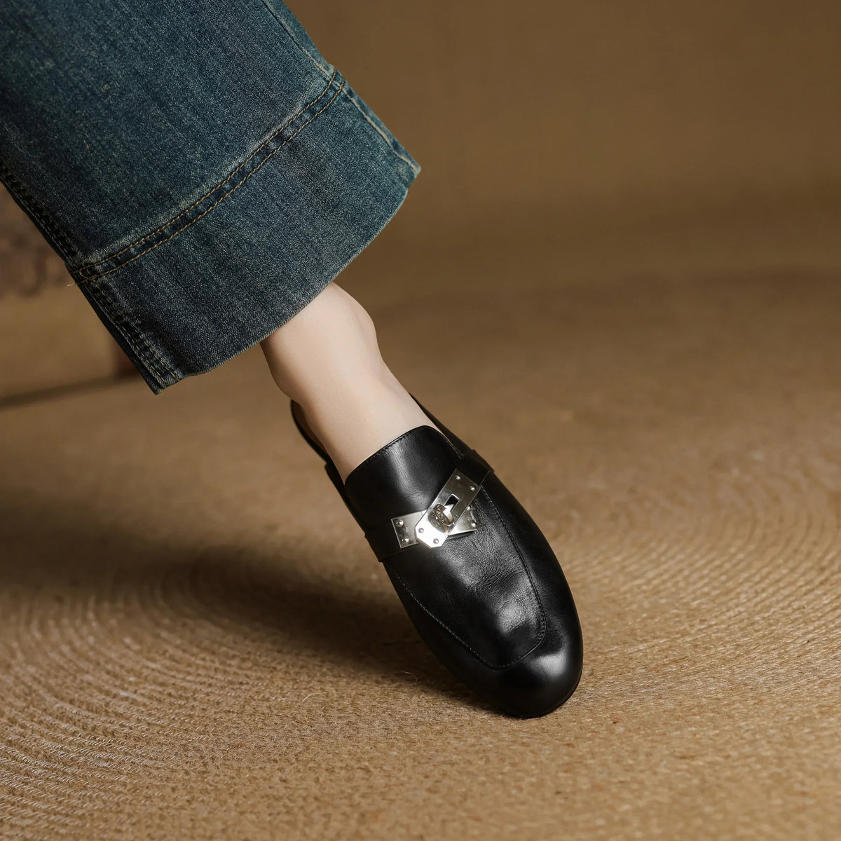 Carla | Mule in Pelle Vera