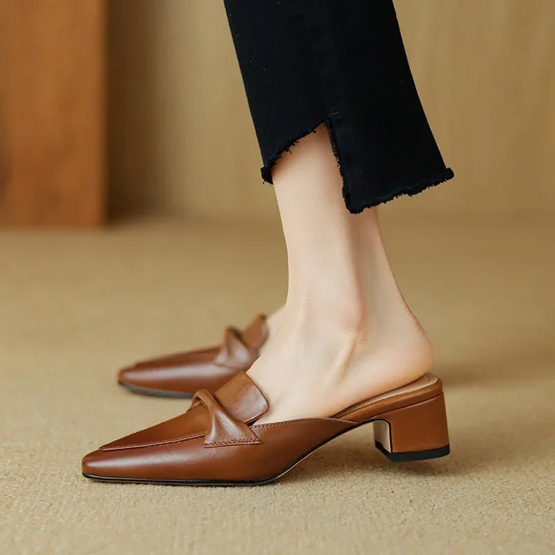 Alaya | Mule in Pelle Vera