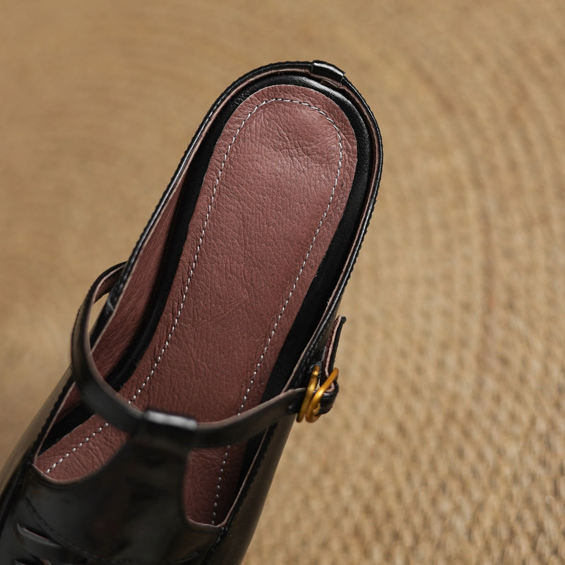 Elya | Mule in Pelle Vera
