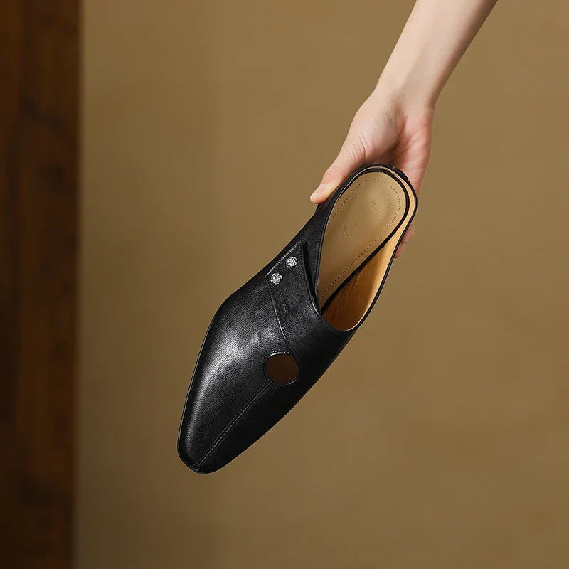 Agnit | Mule in Pelle Vera
