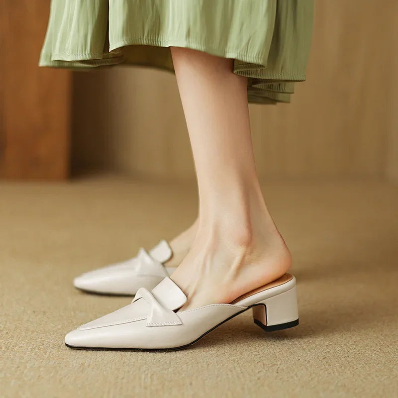 Alaya | Mule in Pelle Vera