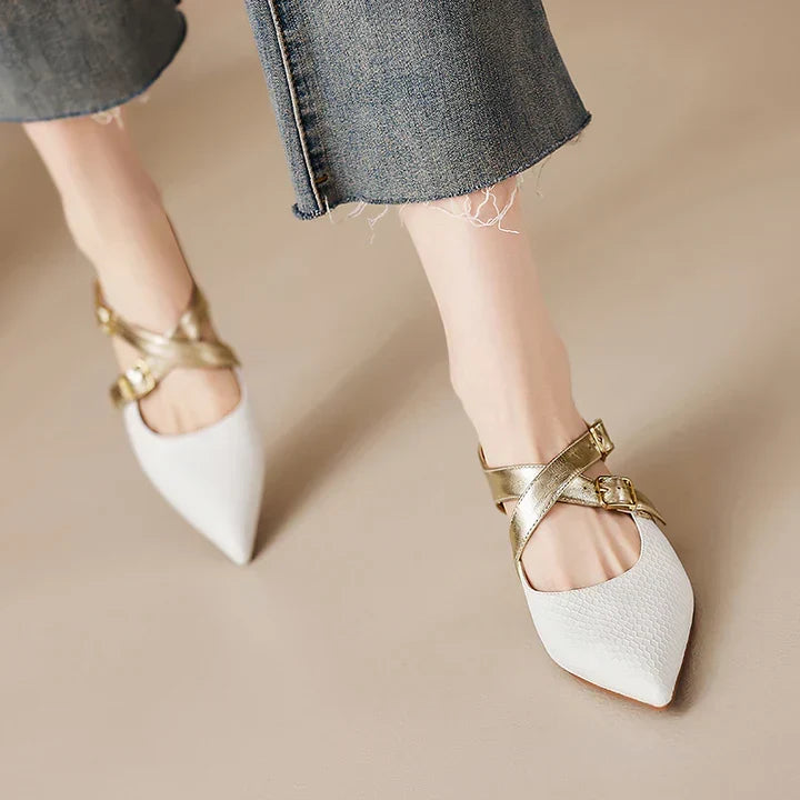 Zelle | Mules in Pelle Vera