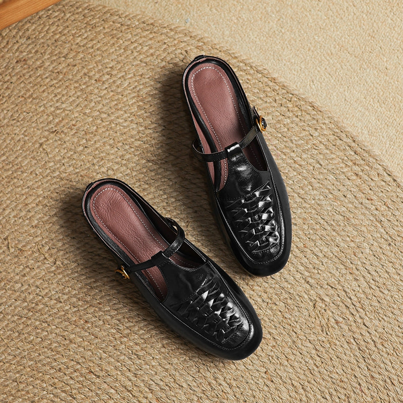 Elya | Mule in Pelle Vera