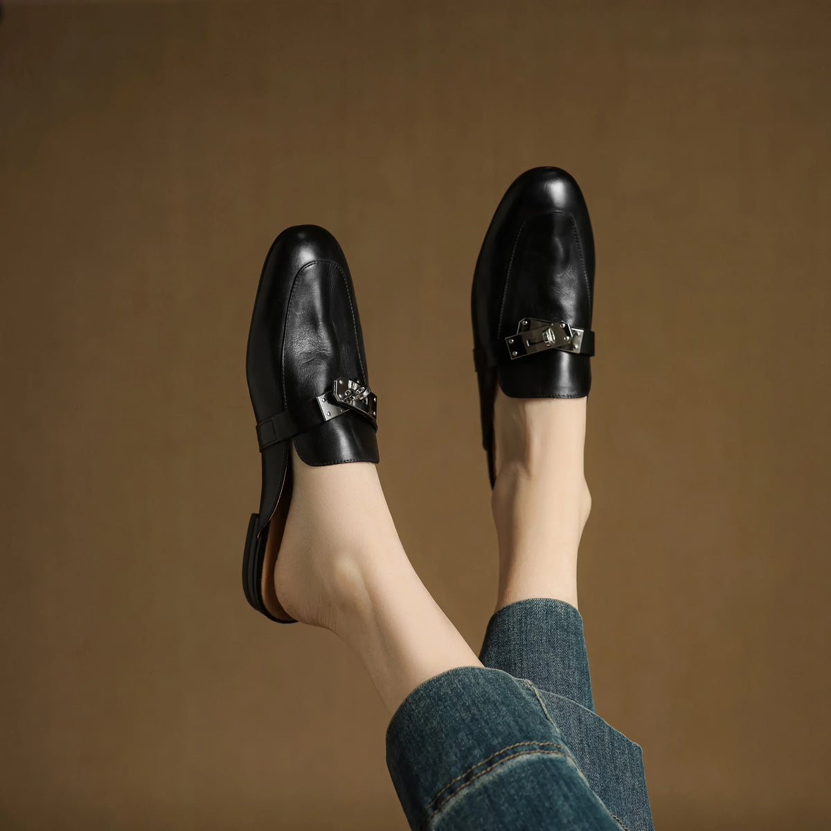 Carla | Mule in Pelle Vera