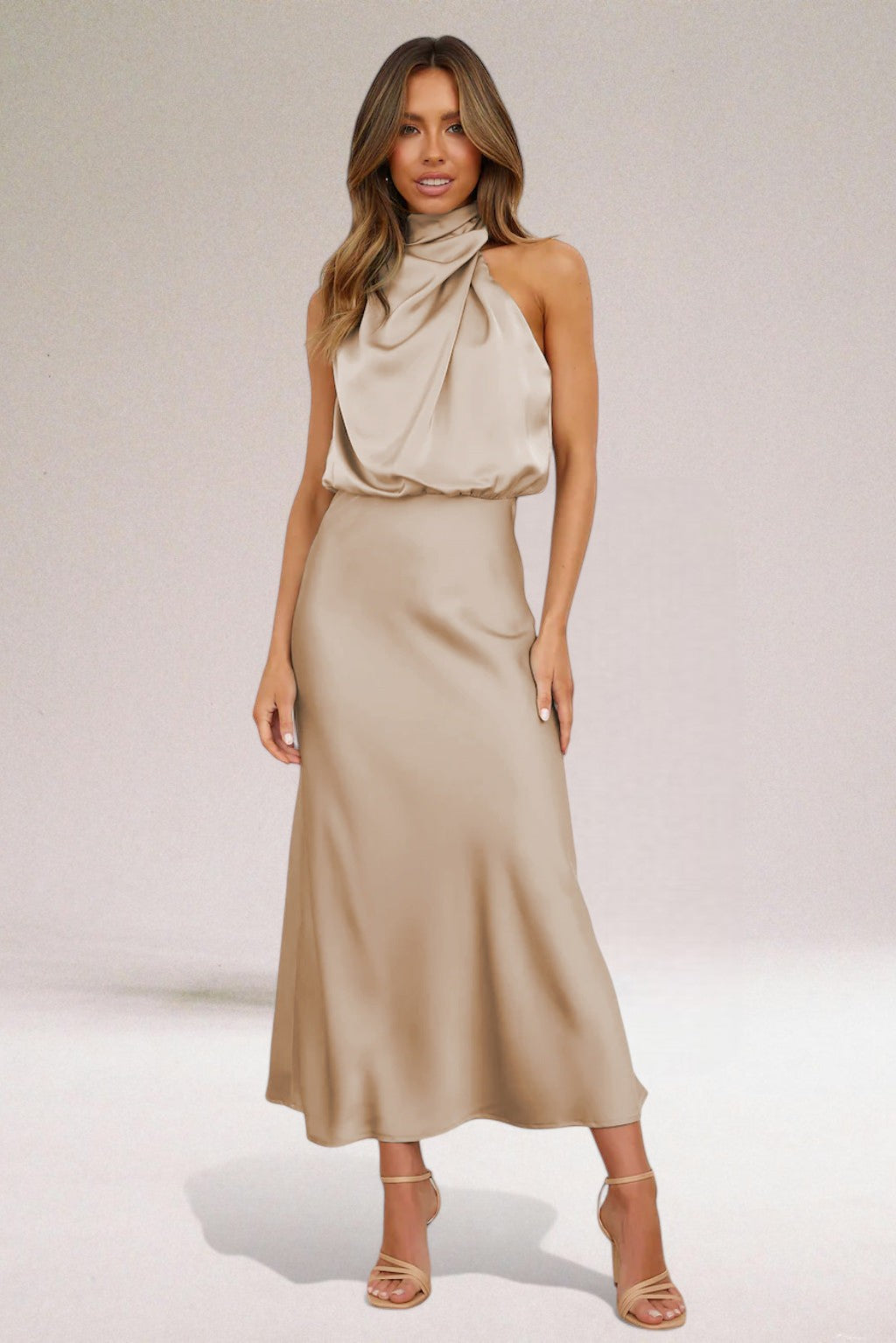 ELARA™ - Elegante Abito da Sera in Satin