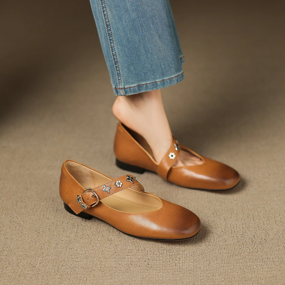Elda | Scarpe in Pelle Vera