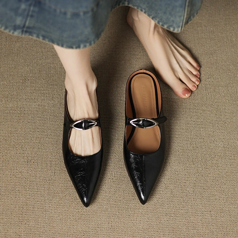 Alour | Mule in Pelle Vera