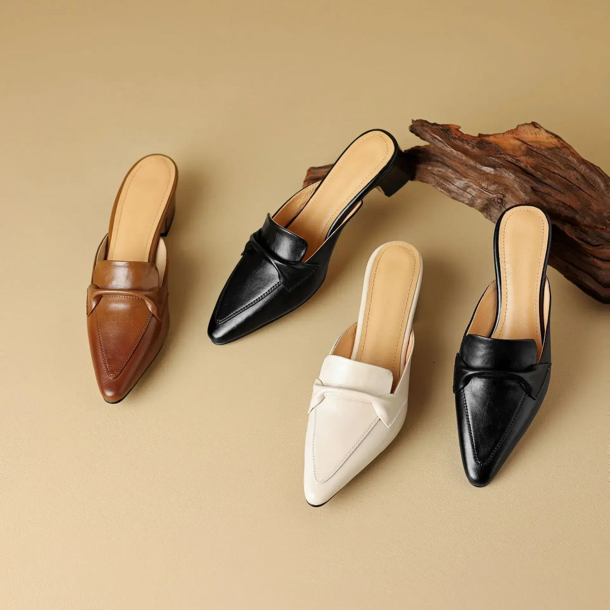 Alaya | Mule in Pelle Vera