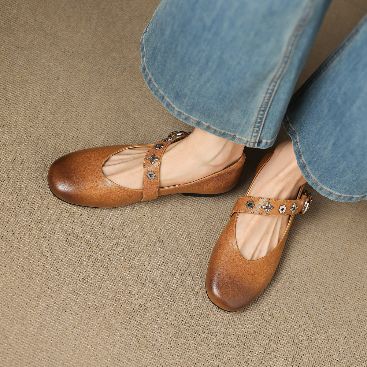 Elda | Scarpe in Pelle Vera