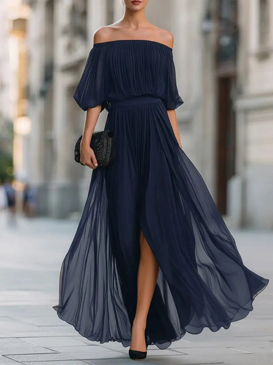 Vivienne™ | Abito in Chiffon Senza Tempo