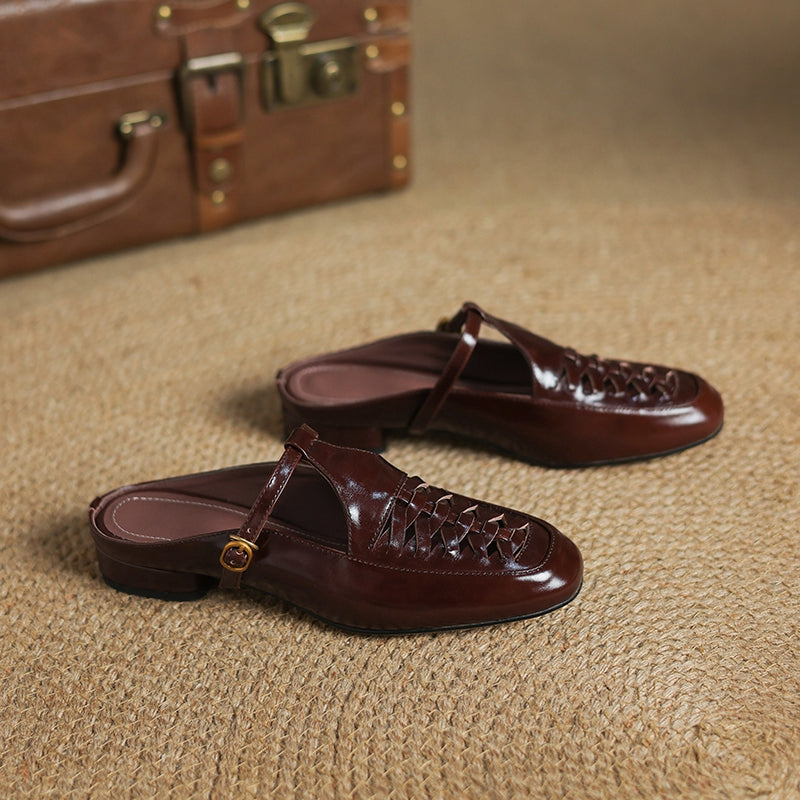 Elya | Mule in Pelle Vera