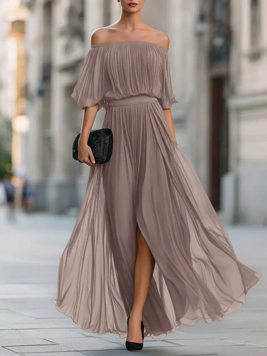 Vivienne™ | Abito in Chiffon Senza Tempo