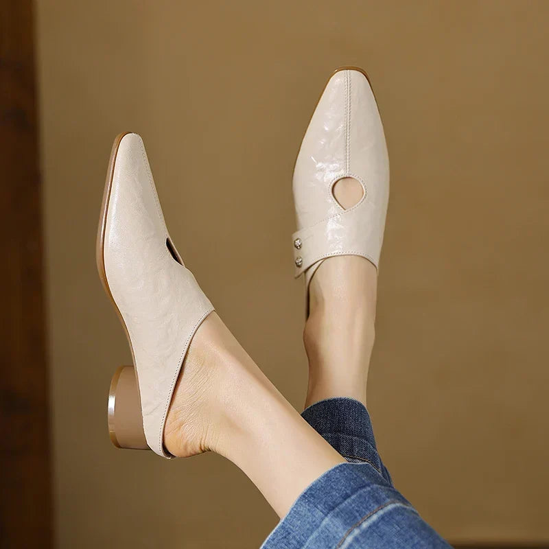 Agnit | Mule in Pelle Vera