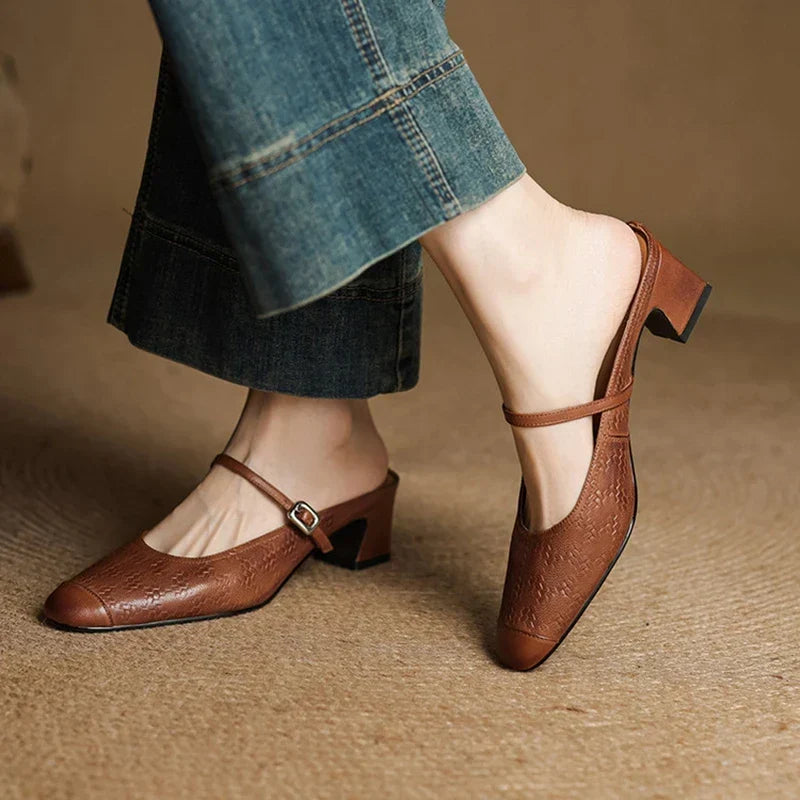 Berla | Mule in Pelle Vera