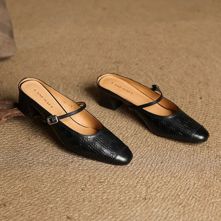 Berla | Mule in Pelle Vera