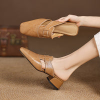 Mule in vera pelle Ivora