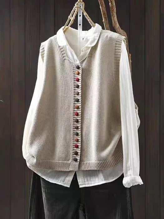 Selina | Cardigan Aperto Quotidiano – Lucia Toscana