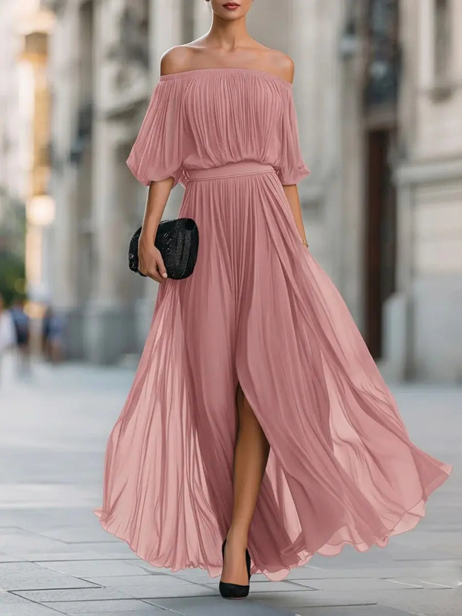 Vivienne™ | Abito in Chiffon Senza Tempo