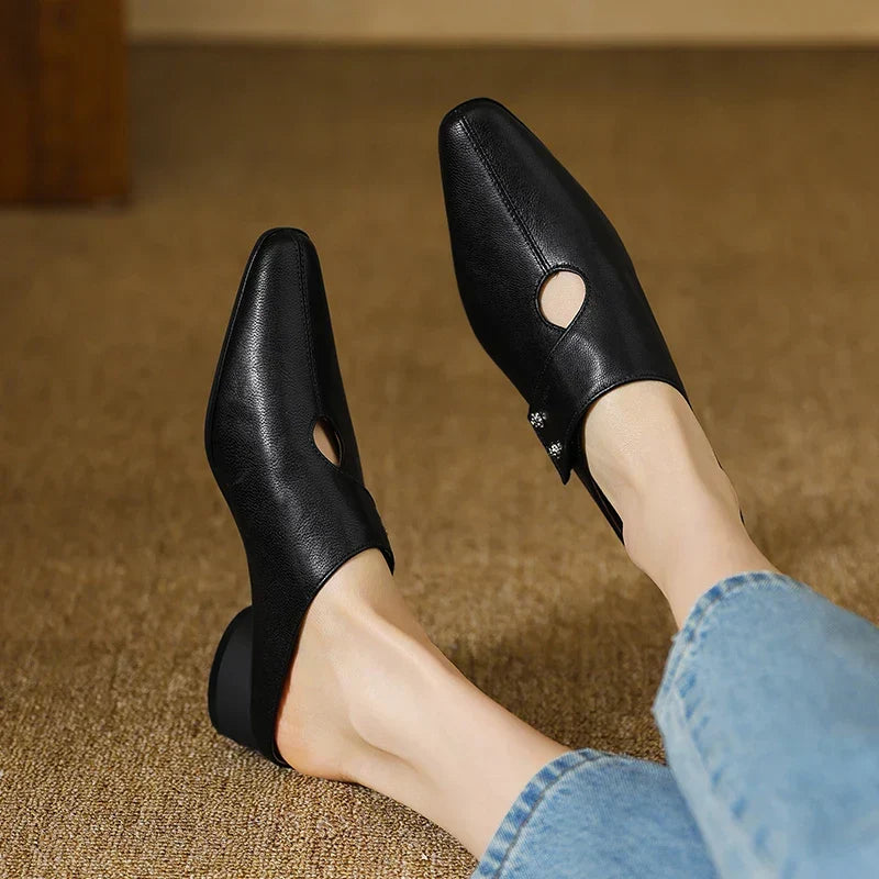 Agnit | Mule in Pelle Vera