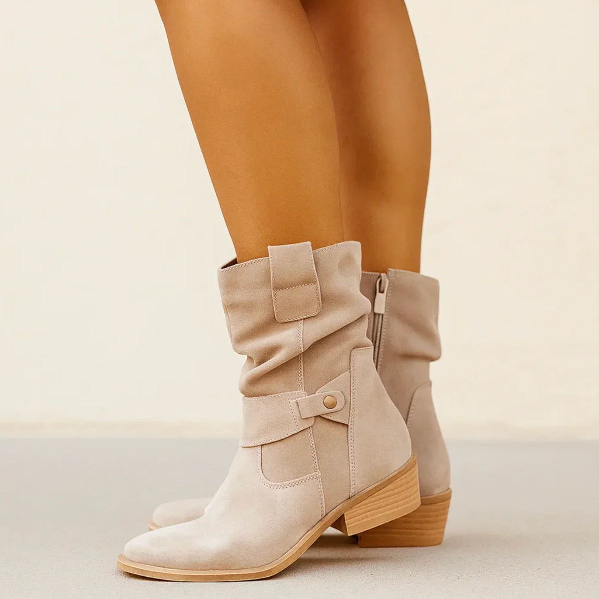 Esther | Stivali in Suede Ortopedici