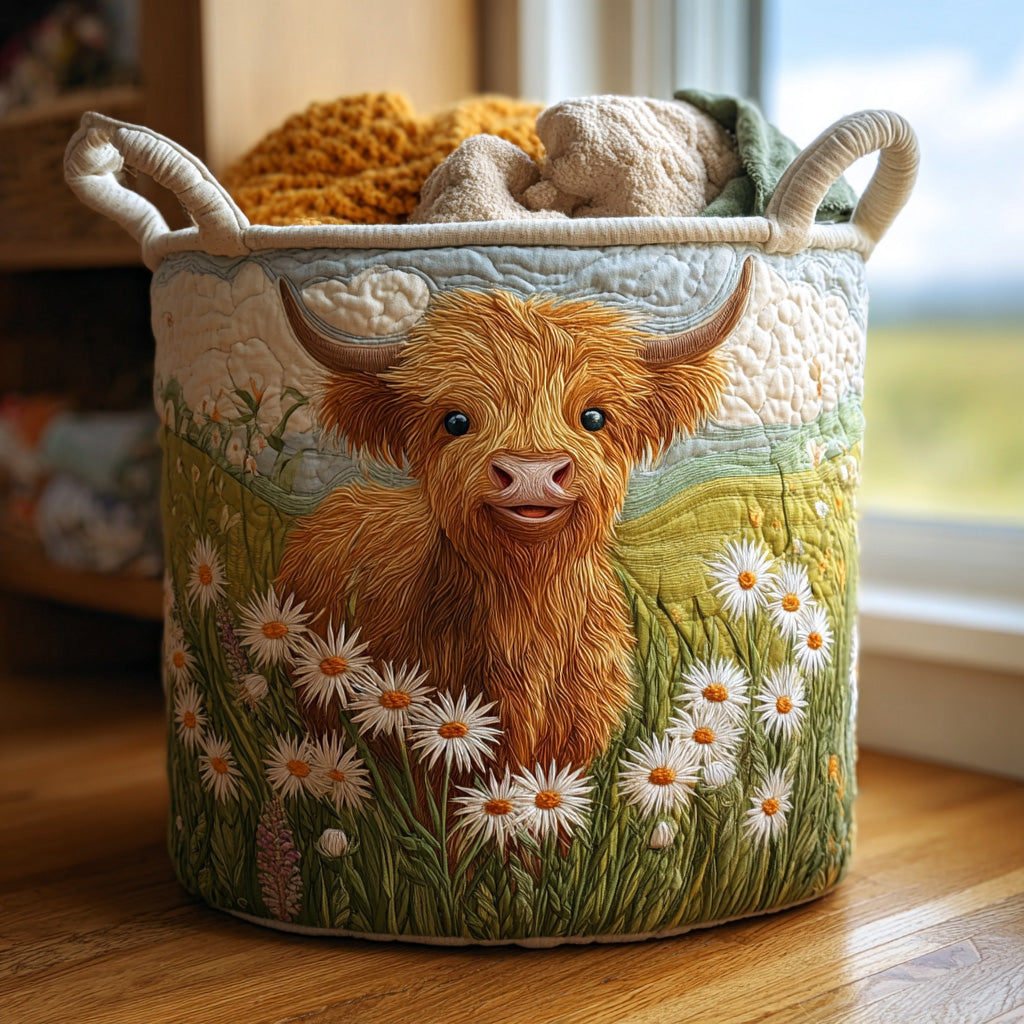 Highland Charm | Cesto per la Lavanderia Fatti a Mano