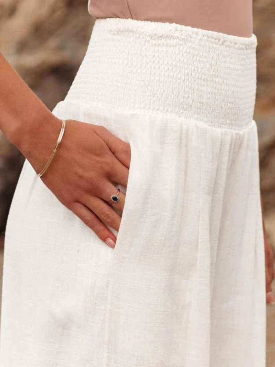 Susan™ | Pantaloni da Spiaggia Fluttuanti con Gamba Larga