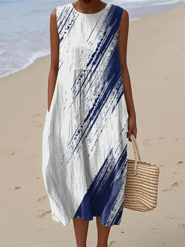 Camila | Sleeveless Maxi Dress A-Line
