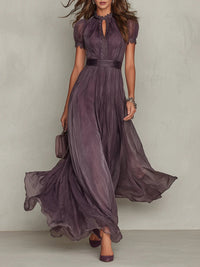 Elara | Abito Maxi in Chiffon
