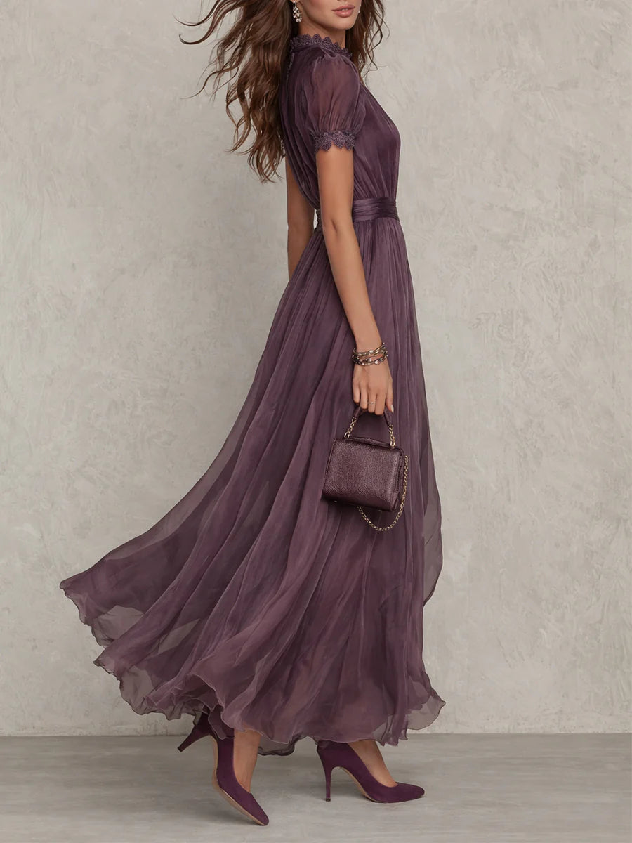 Elara | Abito Maxi in Chiffon