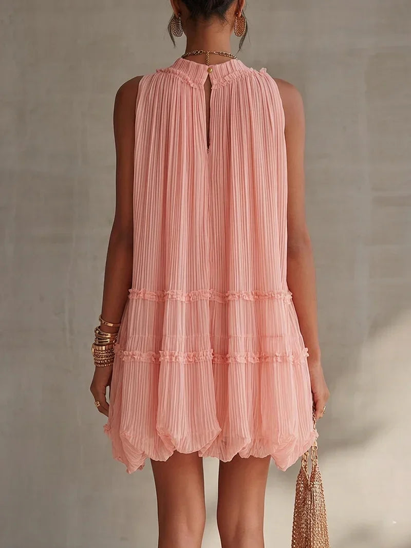 Vivian | Chiffon Mini Dress