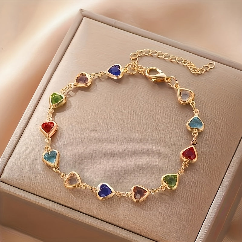 Bracciale a forma di cuore unico