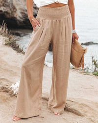 Susan™ | Pantaloni da Spiaggia Fluttuanti con Gamba Larga