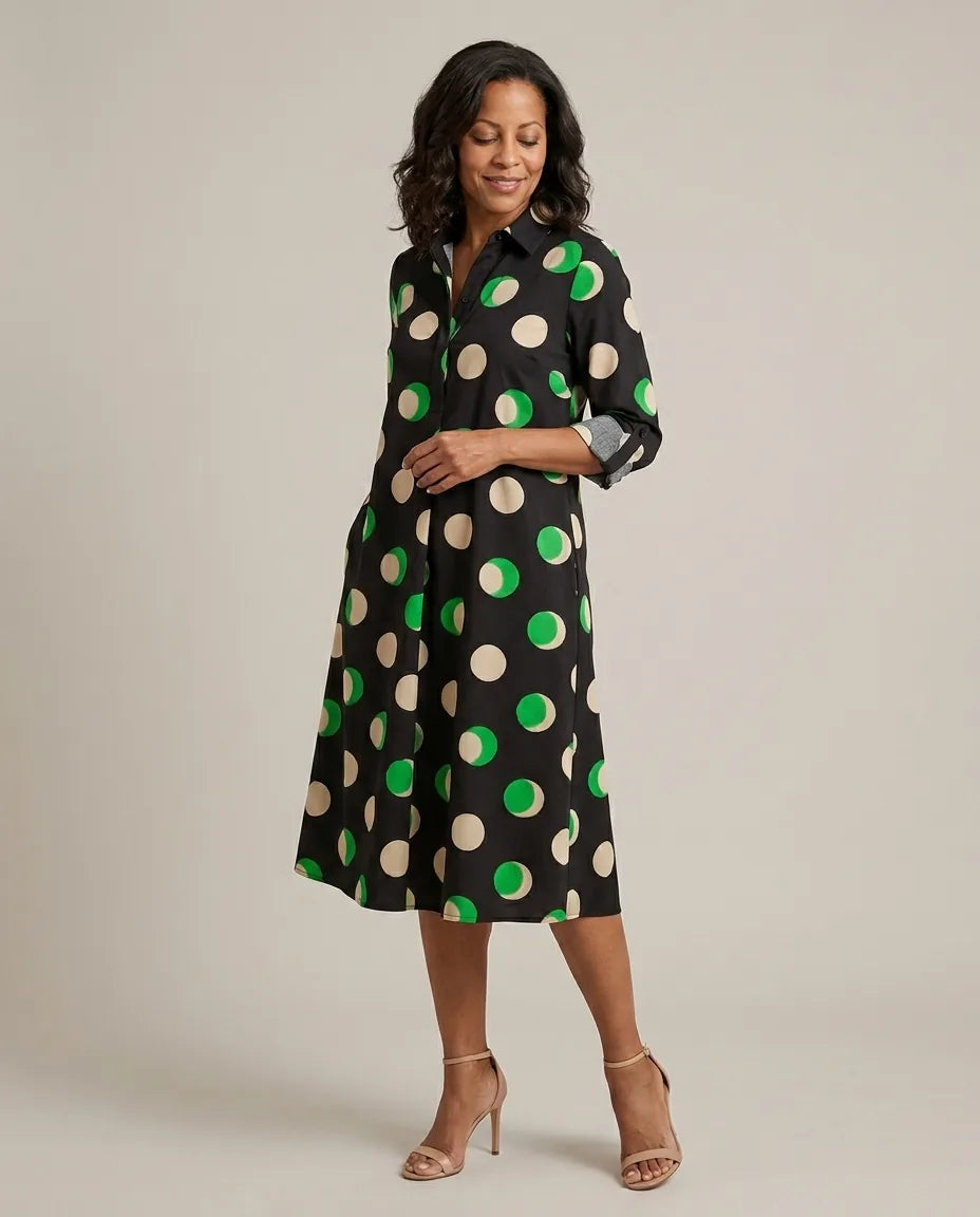 Naomi | Abito Midi Elegante