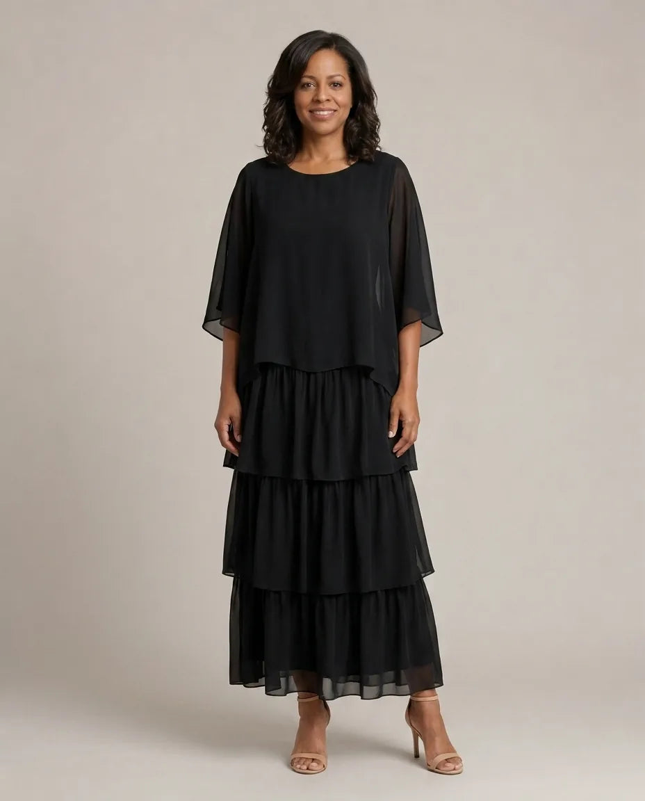 Lara | Elegante Abito Maxi Fluttuante