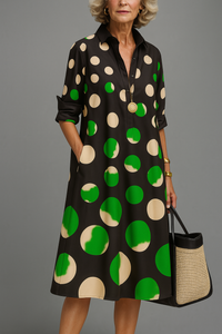 Naomi | Vestito midi curato e stiloso