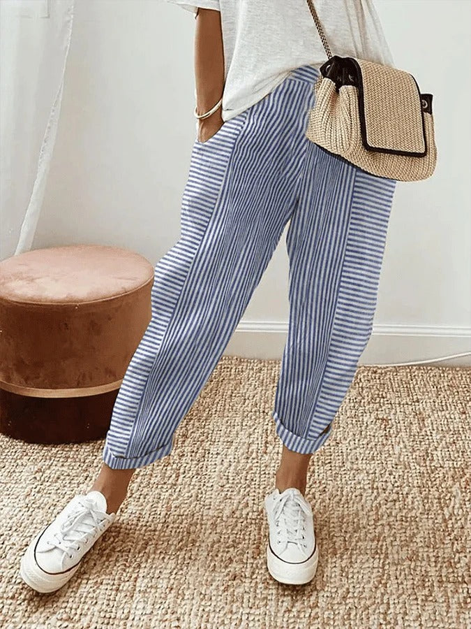 Holly™ | Pantaloni a righe