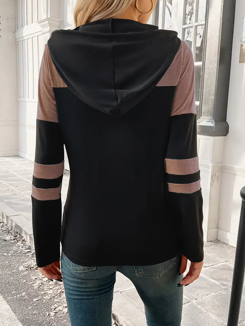 Elegante Felpa Casual con maniche lunghe