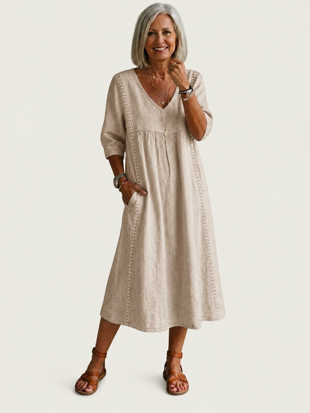 Abito Maxi A-Line Eleganza Juliette I