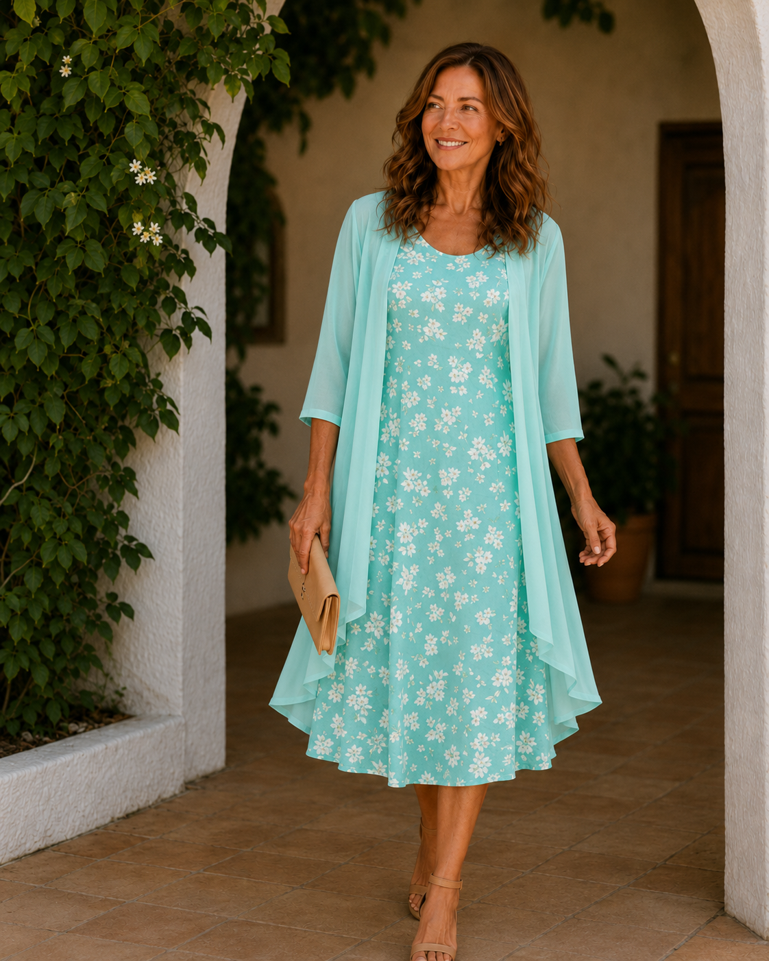 Capri | Vestito Duster Stampato